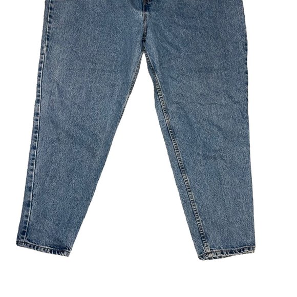 Vintage Levis 550 Jeans Womens 20W 28 Relaxed Fit Tapered Leg Medium Wash - Picture 4 of 9